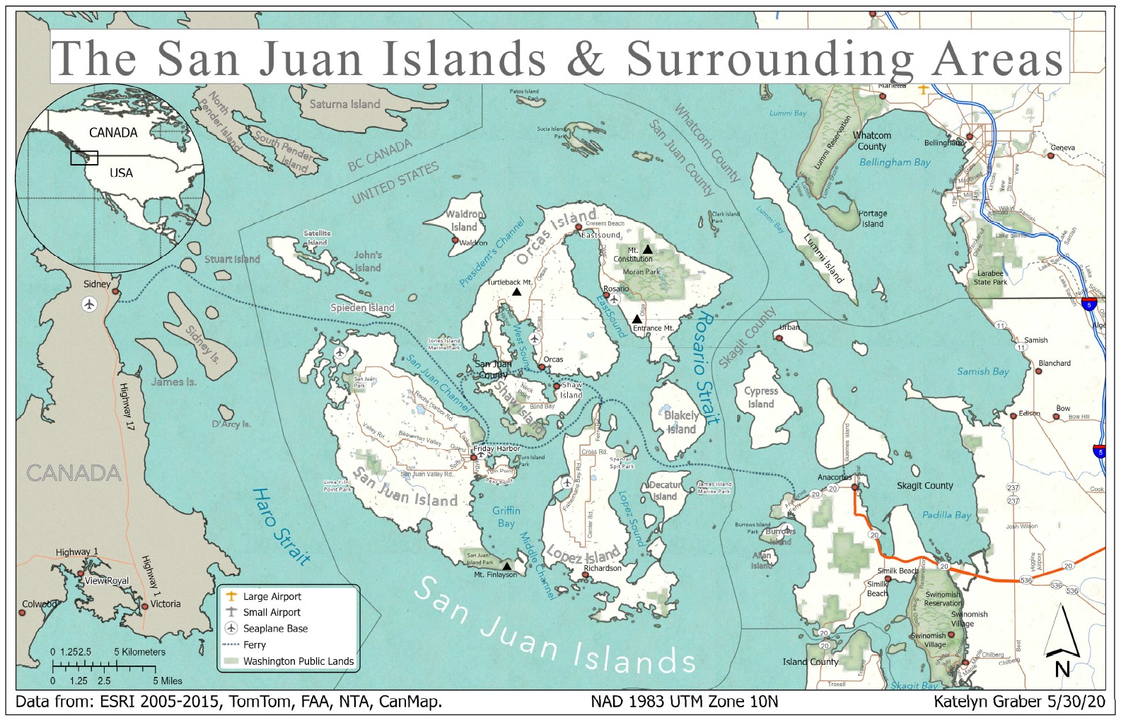 Graber Map 5-A San Juans
