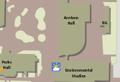 campus map overview of Artzen Hall